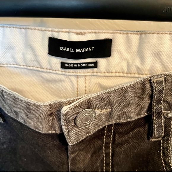 ISABEL MARANT Valone Serge Poliakoff ANTHRACITE Jeans Sz 36 US 4 Very RARE - Picture 3 of 12